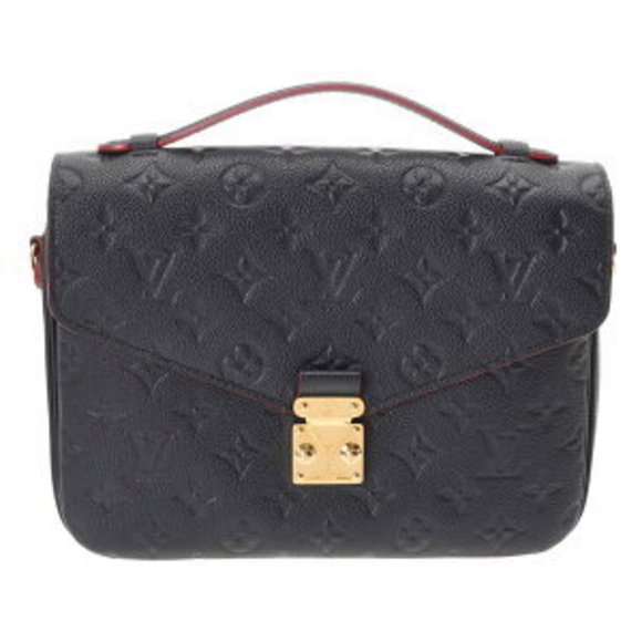 Louis Vuitton Empreinte Pochette Metis Marine Rouge Leather Bag - Picture 1 of 9